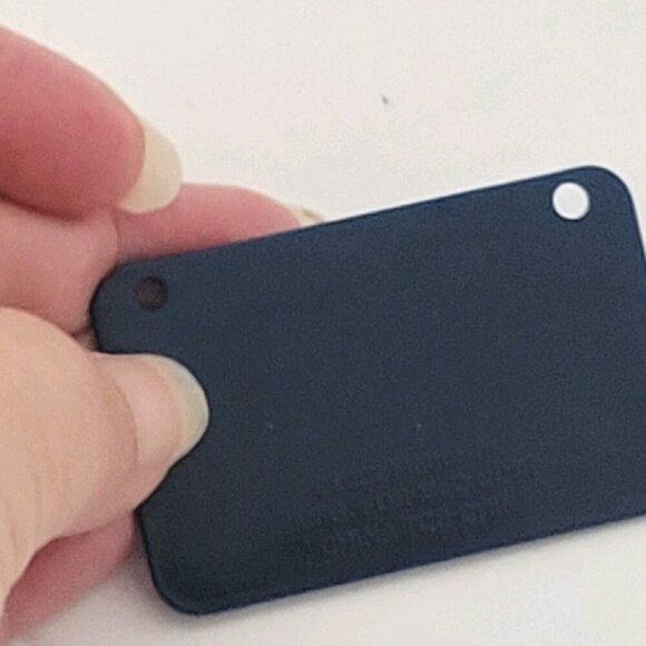 Matchbox New York Mini License Plate Vintage NY-011 Blue White Empire State - Picture 2 of 2